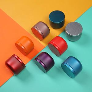 RTS 54 * H40mm vente en gros personnalisé vide rond Mini boîtes à thé <span class=keywords><strong>petit</strong></span> pot de bougie en métal café boîte en fer blanc pour l'emballage alimentaire - Product Image 4