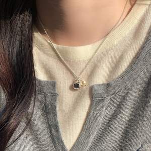 Collar de Plata de Ley S925 con Colgante de Circonita en Forma de Cubo de Hielo Pequeño, Anillo de Circonita Completo, Joyería de Moda Cuadrada - Product Image 2