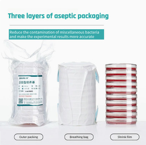 BKMAM Bioagar Plate Set TCBS Vibrio Aqua Plate Nutrient <span class=keywords><strong>AGAR</strong></span> para suministros de laboratorio de cultivo microbiano bacteriano - Product Image 3
