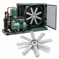 Ventilateur axial PAG à angle réglable pour compresseur, ventilateur de refroidissement P3-PAG haute résistance pour unité de condensation de réfrigération, radiateur