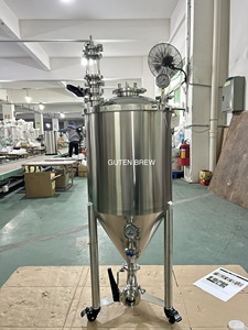 Fermentatore Pressurizzato Guten 30-105L <span class=keywords><strong>in</strong></span> <span class=keywords><strong>Acciaio</strong></span> <span class=keywords><strong>Inox</strong></span> 304, Serbatoio di Fermentazione per Birra Artigianale, Attrezzatura per Produzione Casalinga - Product Image 2