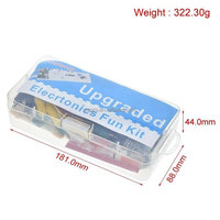 ZOPRO 14102515 830 Hole R3 Component Pack Kit de démarrage avec potentiomètre, résistance, condensateur, diode, module