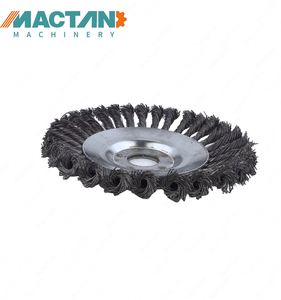 Cepillo de alambre de acero para eliminación de óxido, herramientas de corte, cabezal para desbrozadora, cepillo para maleza, herramientas de jardín - Product Image 1