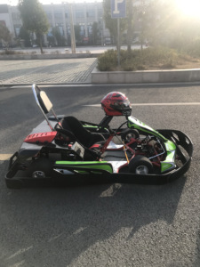 Go <span class=keywords><strong>kart</strong></span> eléctrico de carreras para adultos, 2021 w, <span class=keywords><strong>barato</strong></span>, a la venta, con parachoques de seguridad, certificado CE, novedad de 3000 - Product Image 2