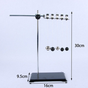 Ensemble simple de pendule et de support pour les expériences de physique au collège et au lycée : lois des vibrations mécaniques - Product Image 1