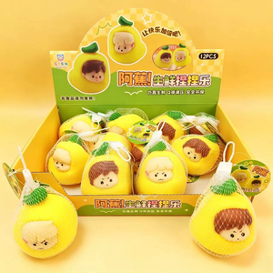 Nouveau jouet anti-stress à presser en mousse super douce, à récupération lente, en forme de patte de chat, capybara, ananas et aliments - Product Image 6