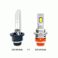 Phares LED 2026 améliorés D2S D4S 6000K pour voitures – Ampoules LED automobiles