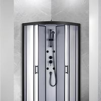 Kabin Kamar Mandi dan Shower Enclosure dengan Lebar yang Dapat Disesuaikan, Instalasi Fleksibel, Kamar Mandi Kaca Chiropractic