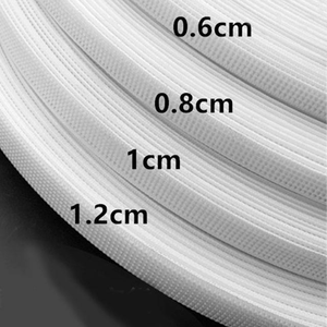 Venta al por mayor de varillas de poliéster tejidas de 4mm, 6mm, 8mm, 10mm, 12mm, 15mm para vestidos de novia - Product Image 3