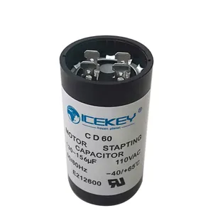 Wholesale CD60 330VAC 400-480UF Motor Starting Capacitor Used For Electrical Pump