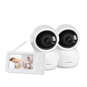 Y3 Dual 2.4G 5G WIFI Baby Camera With 4.3 Inch Monitor Display Two-Way AudioHome Security Tracking GCraftsman OEM Wholesale Y3 B - Product Image 1