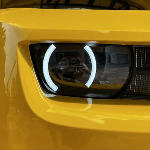 Gruppo faro a LED modificato per Chevrolet Camaro 2009-2012 con lampada frontale <span class=keywords><strong>Angel</strong></span> & <span class=keywords><strong>devil</strong></span> Eye accessori per auto - Product Image 2