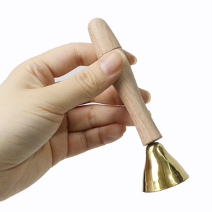 Clochettes musicales, instruments <span class=keywords><strong>de</strong></span> musique, ensemble d'instruments <span class=keywords><strong>de</strong></span> percussion professionnels, jouets, clochettes musicales avec poignée en bois - Product Image 1