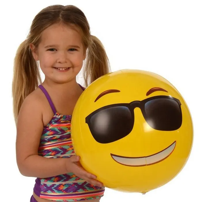 Флокированный надувной мяч, желтый надувной пляжный мяч для вечеринки