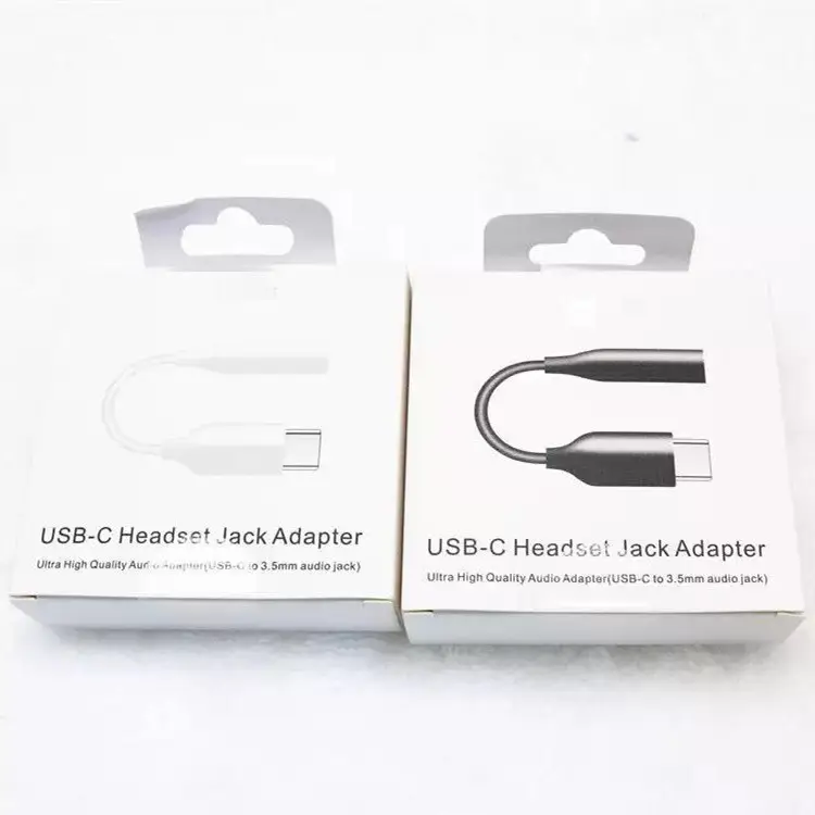 Original USB Type C Headset Jack Adapter 3.5MM Earphone Audio Cable For Samsung Galaxy S20+ S20 Ultra A60 A80 A90 Note10 Pro/10+