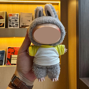 Trong Kho & Hot Búp Bê Vải Màu Khối T-Shirt Cho Búp Bê Lbubu-Ngắn Tay Áo Phong Cách - Product Image 1