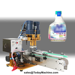 Masaüstü şampuan plastik şişe kapağı uçucu yağ jel şişe vida kapatma kapatma makinesi - Product Image 6