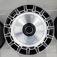 Vente en gros de jantes en alliage noir brillant 22 23 24 pouces 5x108 5x120 Jantes de voiture de tourisme adaptées aux jantes de voiture Land Rover Range Rover Evoque