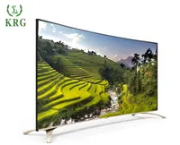 90 Inch Uhd 4K Gebogen Smart Led Tv Met Wifi En Lan/App Downloaden/Mobiele display
