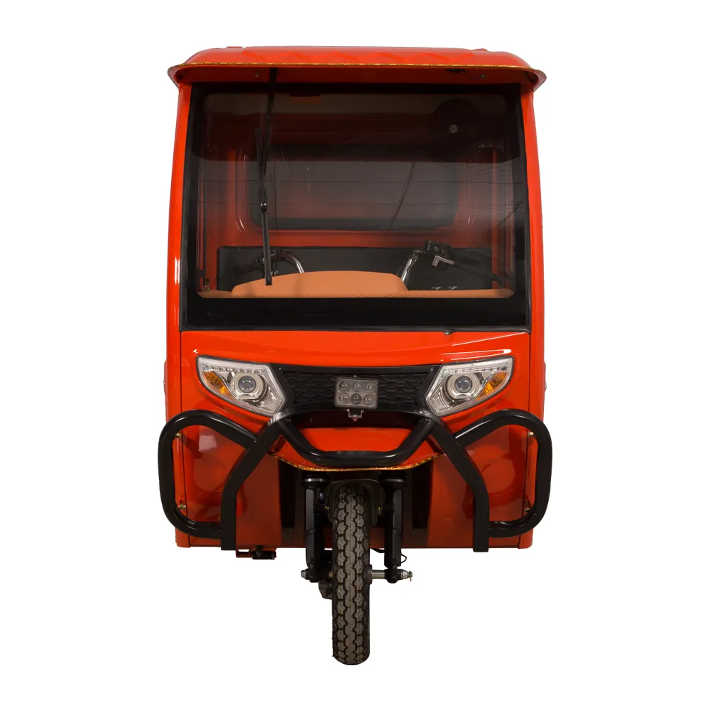 2021 Courier electric passenger tricycle cargo trike with three seats new three wheel adult car fashionable leisure