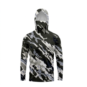 Custom Design Lightweight Outdoor Fishing Long Sleeve Shirt Custom Tournament Fishing Shirt Fishing Hoodies - Product Image 1