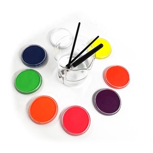 Pintura de <span class=keywords><strong>cara</strong></span> de neón UV para niños, pintura facial de China a base de agua, Super march, muestra gratis, OEM, venta al por mayor - Product Image 6