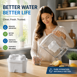 Cartucho de Filtro de Agua de Repuesto para el Hogar, para Jarra Doméstica, Sistema de Filtración de Agua Potable - Product Image 1