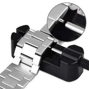 Eraysun Outils de réparation de bracelet de montre Kit d'outils de réparation de réglage de montre pour bracelet de montre en métal en acier inoxydable et pièces - Product Image 4