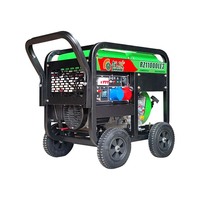 Fabricant 7kW 8 kva 220v énergie libre moteur diesel monocylindre générateur soudure diesel moteur électrique et générateur