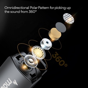 MAONO-micrófono inalámbrico de 2,4G para teléfono, condensador para teléfono Android tipo C, para entrevista al aire libre, TikTok, Vlog, Podcast - Product Image 3