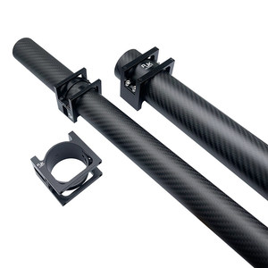 RJXHOBBY RJX 40/50mm Drone Arm Fixing Base Buckle Carbon Fiber Round Tube <b>Clamp</b> <b>Hose</b> <b>Clamp</b> Connector - Product Image 5