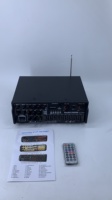 Peralatan Stereo Rumah AV326BT Mixer Echo Digital Profesional Power Amplifier untuk Karaoke Rumah Audio Amplifier dengan BT 12V 220V