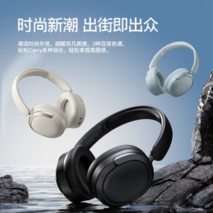 หูฟังบลูทูธตัดเสียงรบกวนไร้สาย แบบ Type C 5.3 แบตเตอรี่ใช้งานได้นานกว่า 8 ชั่วโมง ลำโพงไดอะแฟรมคอมโพสิต - Product Image 2