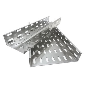 Bandeja Portacables Perforada de Acero Inoxidable para Uso en Construcción, Aspecto Liso y Plano, Capacidad para 60 Cables - Product Image 1