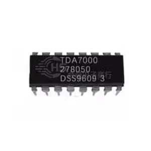 调频无线电电路ic TDA7000 DIP-18 ref192esz-reel集成电路制造商bom列表服务