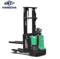 Chariot élévateur transpalette électrique à lithium-ion X-Series de marque supérieure, capacité de levage initiale de 1,6 tonne, 125 mm, 48 V/80 Ah, pneus en polyuréthane