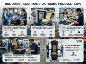 Asiento <span class=keywords><strong>de</strong></span> Camión Americano <span class=keywords><strong>de</strong></span> Alta Resistencia con Suspensión Neumática, Masaje Lumbar y Cuero PU para <span class=keywords><strong>Peterbilt</strong></span> - Product Image 3