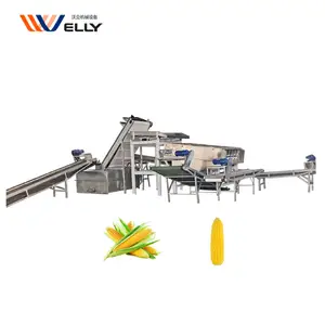 Multifunctionele Big Corn Cob Huid Peeling Machine Schil Maïs Kaf Machine Maïs Huid Remover Machine Maïs