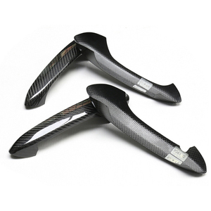 Op maat gemaakte 2-delige droge carbon fiber deurgreep afdekking voor Toyota 	 Supra A90 LHD RHD Modificatie Onderdelen Upgrade - Product Image 4