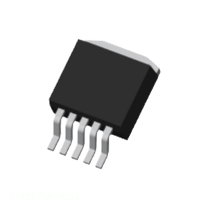 LM2576R-ADJ ชิ้นส่วนอิเล็กทรอนิกส์และส่วนประกอบ TO 263 6, D2PAK (5 ขา + แท็บ), TO 263BA ไอซีจัดการพลังงาน (PMIC) ไอซีควบคุมแรงดันไฟฟ้าแบบปรับได้ (REG BUCK ADJ 3A) - Product Image 1