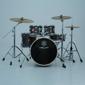 Hailun trẻ em nhà máy bán buôn của Entry-Level 5-Level trống 3-Cymbal Acoustic trống Bộ - Product Image 4