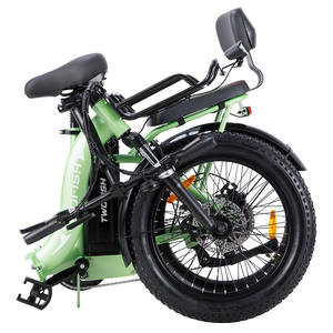 Bicicleta Eléctrica TWOFISH TF02 en Existencia en el Reino Unido, 250W, 36V, 17.8Ah, Llantas de 20*4 Pulgadas, 25km/h, Alcance de 100km, con Frenos de Disco Mecánicos - Product Image 6
