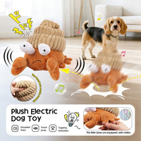 YUHAN Bestseller Hundespielzeug: Plüsch-Vibrationsball mit automatischer Aufladung im Cartoon-Design für Hunde