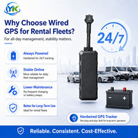 Traceur GPS étanche 4G LTE 2G filaire pour gestion de flotte, suivi en temps réel, géofencing, surveillance ACC, coupure de carburant à distance