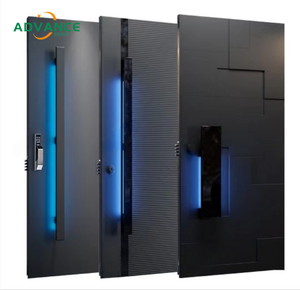 Porte d'<span class=keywords><strong>entrée</strong></span> de sécurité en aluminium robuste, antivol, design moderne, verrouillage multipoints, isolation phonique et thermique, <span class=keywords><strong>entrée</strong></span> principale - Product Image 1