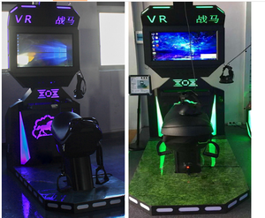 Máquina de Juego de Realidad Virtual 9D Popular, Simulador de Equitación y Tiro en Realidad Virtual - Product Image 2