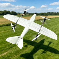 Avion FPV à aile fixe personnalisé, 4 moteurs brushless, avion RC en EPP, longue portée, vue à la première personne, prêt à voler pour adultes