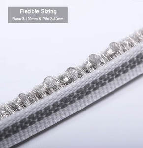 بكرات أبواب ونوافذ من الصوف مزودة بشريط طقس مضاد للانزلاق بسعر رخيص - Product Image 1