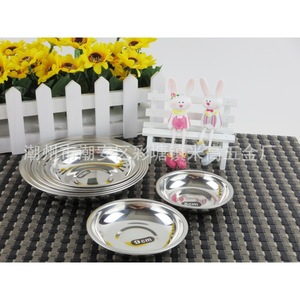 Platos para Servir de Acero Inoxidable, 8-14 cm de Profundidad, Redondos, para Condimentos, Gama Completa de Tamaños, para Comidas de Hotel, Café y Té - Product Image 3