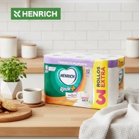 Tisu Toilet Komersial Kemasan Besar Hipoalergenik Disetujui Dermatologis Cepat Terurai
